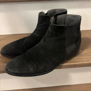 Aldo Black Suede Chukka Boots